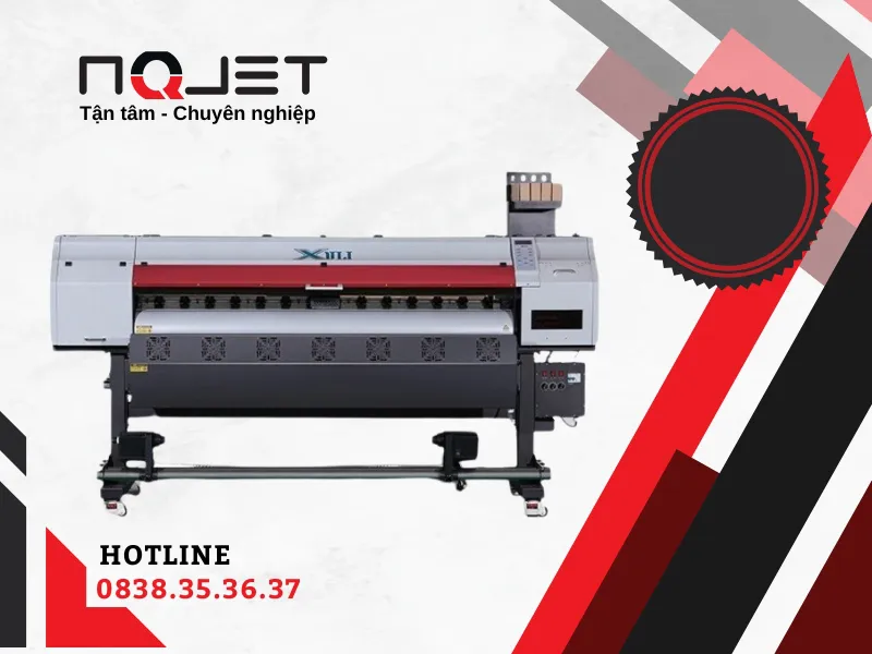 Máy in bạt decal khổ lớn 1m3-1m5-1m6 cũ giá rẻ
