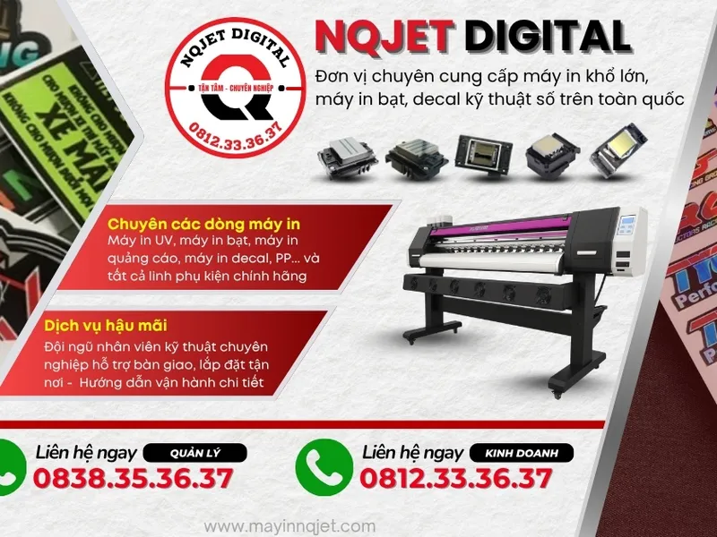 5 lưu ý khi mua máy in decal xe cũ mà dân trong nghề không bao giờ bỏ qua