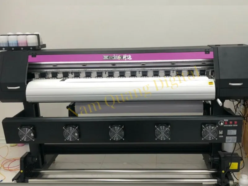 Máy in Xkeda khổ 1m6 cũ lắp đầu i3200 | Thanh Lý