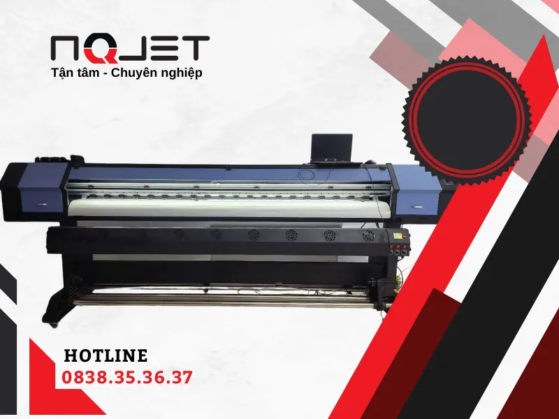Máy in phun khổ lớn 2m5 - Giải pháp in ấn chuyên nghiệp cho bạt hiflex, decal và PP