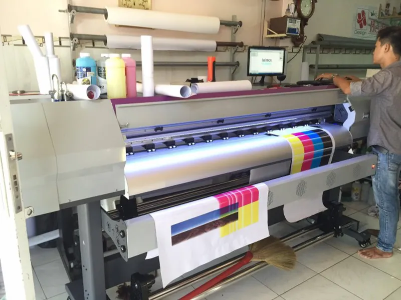 MÁY IN KHỔ LỚN-MÁY IN QUẢNG CÁO-MÁY IN DECAL-MÁY IN XUẤT FIML LỤA