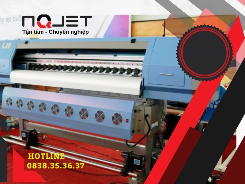 Máy in allwin kts cũ lướt khổ 1m8/ xp600 in bạt và decal