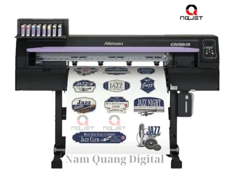 Máy vừa in vừa bế MIMAKI CJV150-75 cũ [ thanh lý ]