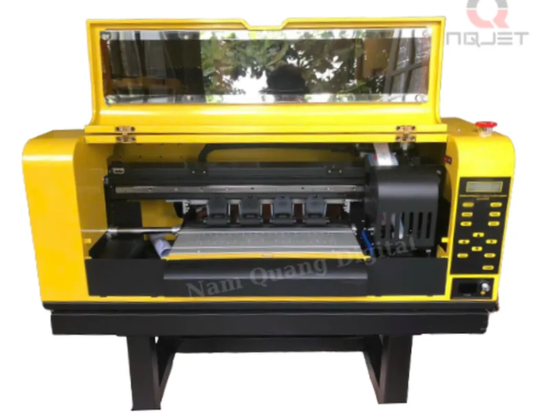 Máy in pet khổ 30 lắp 2 đầu xp600
