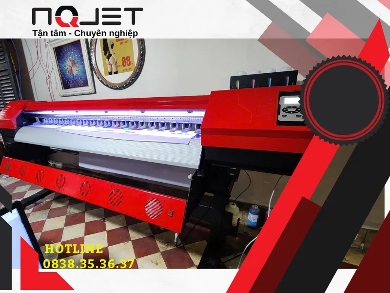 Máy in quảng cáo 1m8 cũ