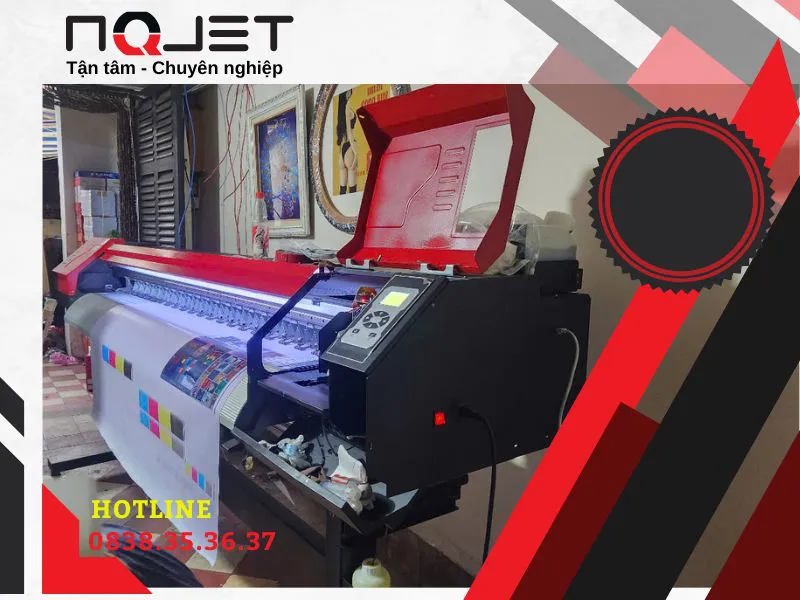 Máy in quảng cáo 1m8 cũ