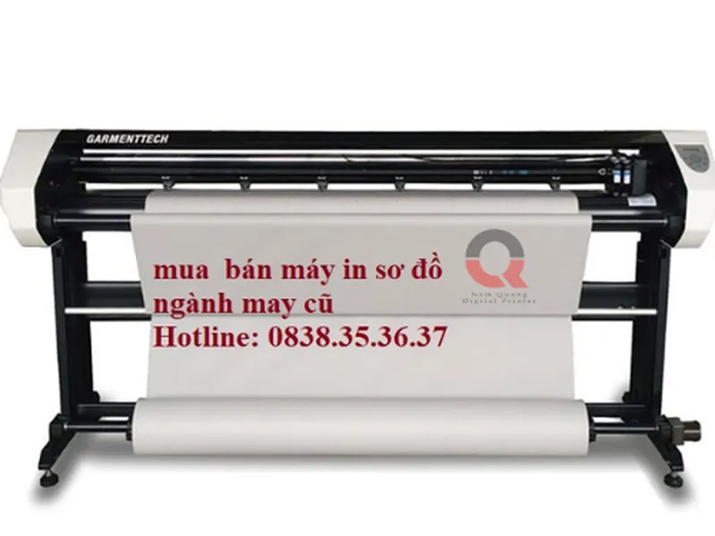 Máy in sơ đồ ngành may cũ