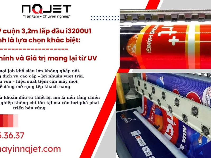 Vì sao nên chọn máy 3m2 UV i3200U1 “đúng chuẩn” ngay từ đầu?
