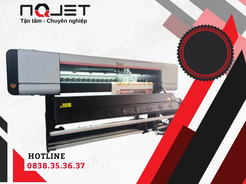 Máy in UV cuộn Locor 1m8 lắp đầu in i1600-U1