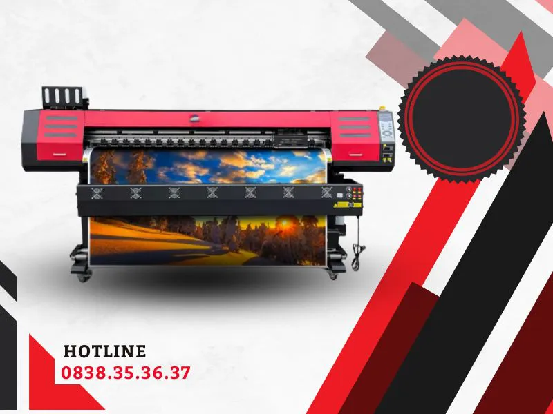 Máy in UV cuộn khổ 1m9 | In đa chất liệu – Lắp đầu TX800, XP600, i3200 – NQJET Digital