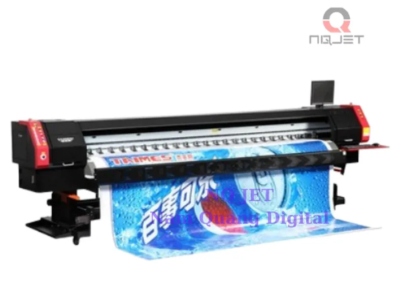 Máy in Uv cuộn khổ 3m2 lắp đầu in mới + main mới