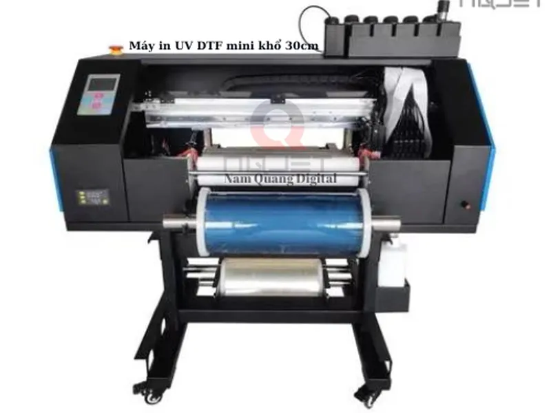 Máy in UV DTF mini khổ 30cm