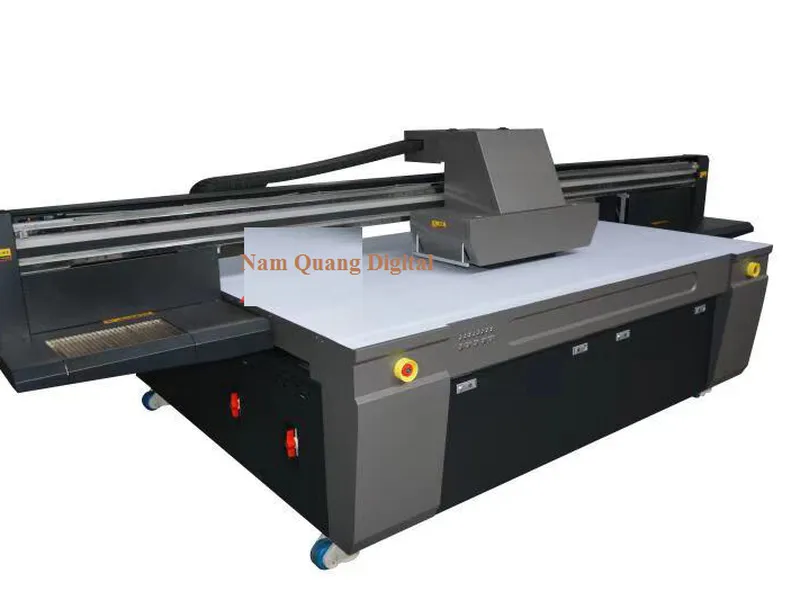 Máy in UV phẳng khổ 1325 cũ đầu phun mới 2 đầu phun