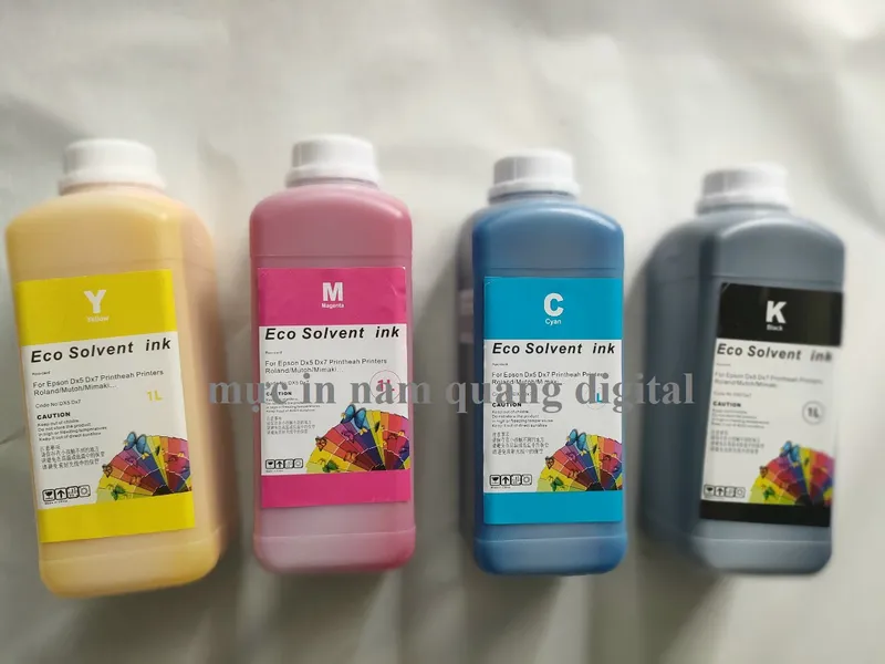 Mực dầu Eco Solvent bền đầu phun XP600/DX5/DX7/i3200/tx800
