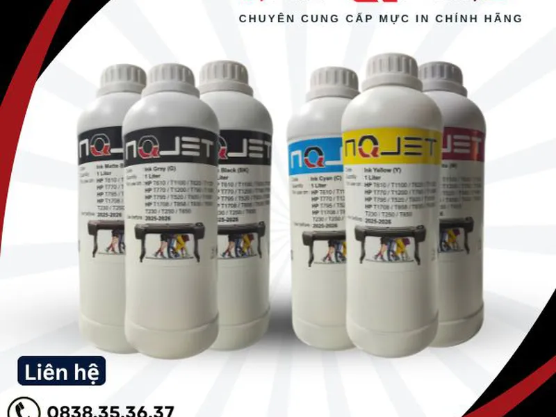 Mực In A0 HP NQJET thương hiệu Việt