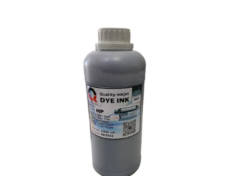 Mực in A0 sử dụng máy in DesignJet T1708( 1 lít Màu Gray ) Tốt