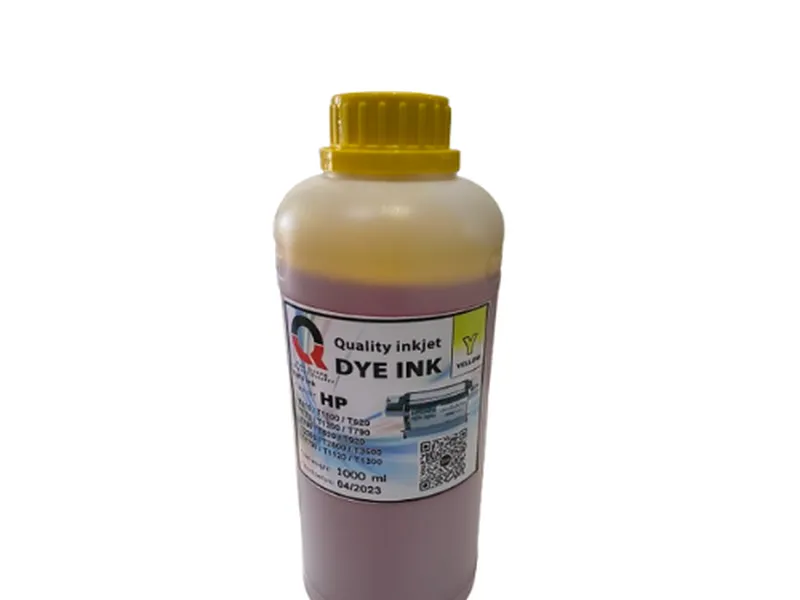 Mực máy in DesignJet T1708( 1 lít Màu Vàng )