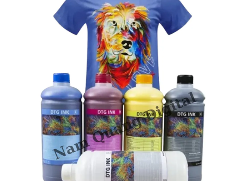 Mực In DTG - Giải Pháp Tối Ưu Cho In Ấn Trực Tiếp Lên Áo Thun
