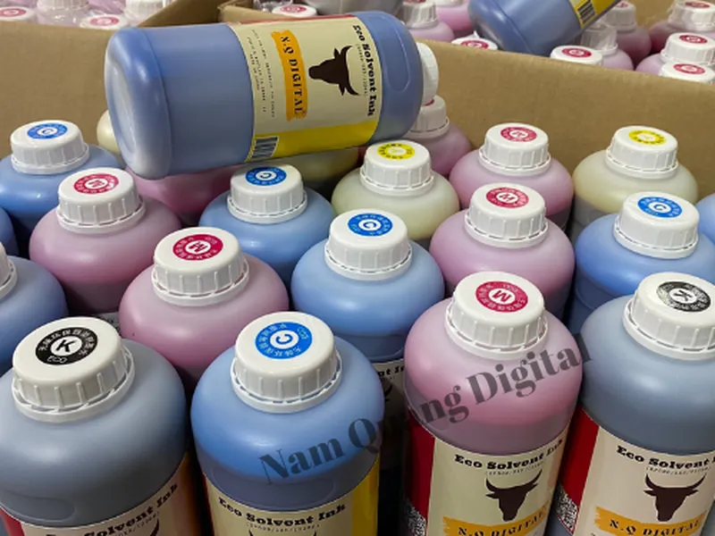 Đánh giá chất lượng của mực dầu eco solvent in decal-pp ngoài trời