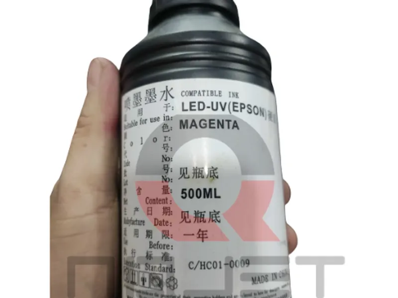Mực in UV Led C/H01-009 dùng cho đầu phun tx800(500ml )