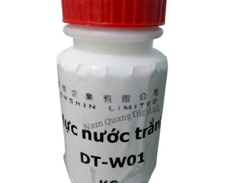 Mực trắng cho máy in pét xé nguội bao nhiêu 1kg