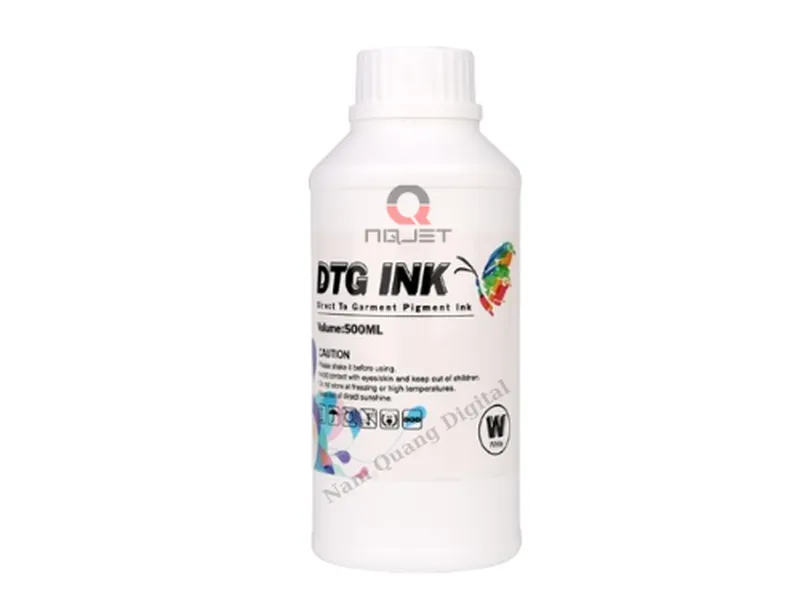 Mực in DTG màu Trắng (500ml)
