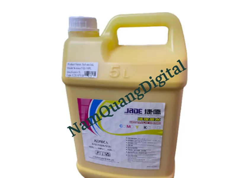 Mực in bạt quảng cáo đầu Konica - 30pl màu vàng