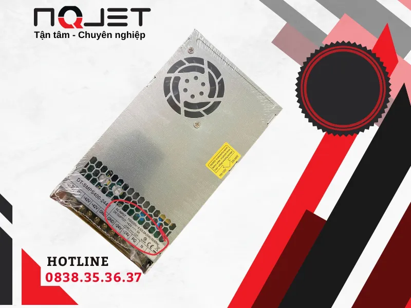 Nguồn 24v - 42v sử dụng máy in bạt