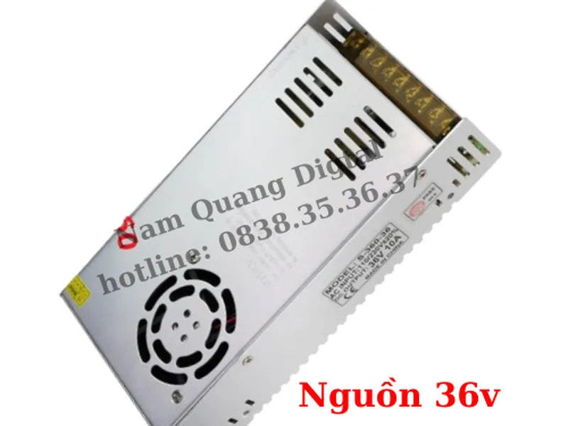 Nguồn tổ ong 36v-10A sử dụng máy in bạt khổ lớn -decal