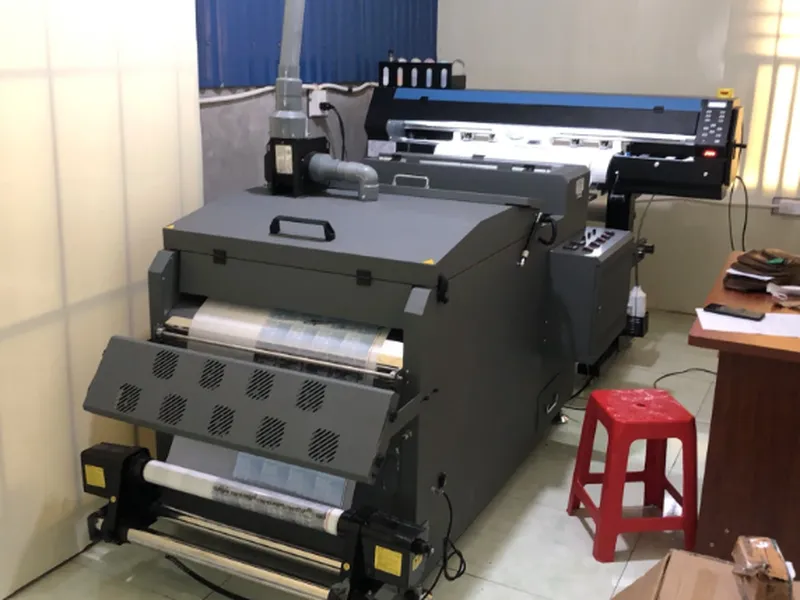 Sửa máy in pet khổ 30cm in không đúng màu