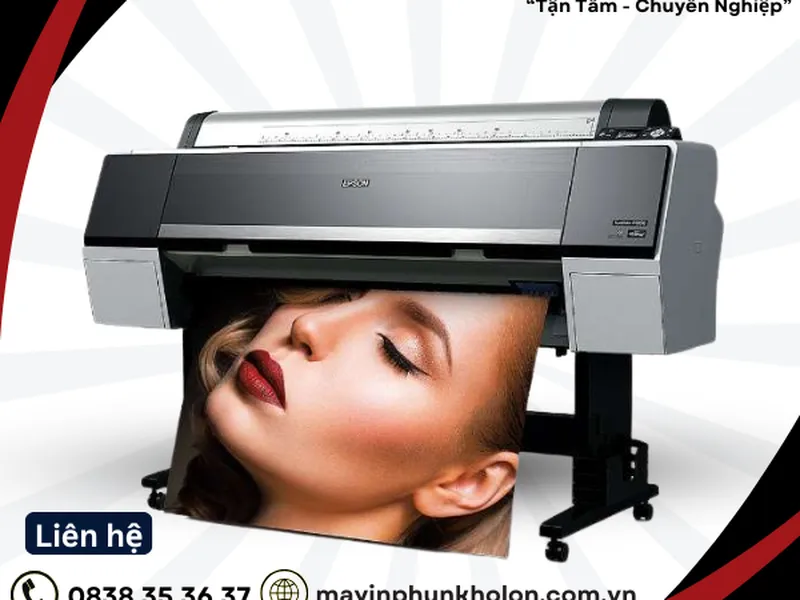 Máy in epson surecolor sc-p8050 khổ 1m1 in fiml nhựa dạng cuộn