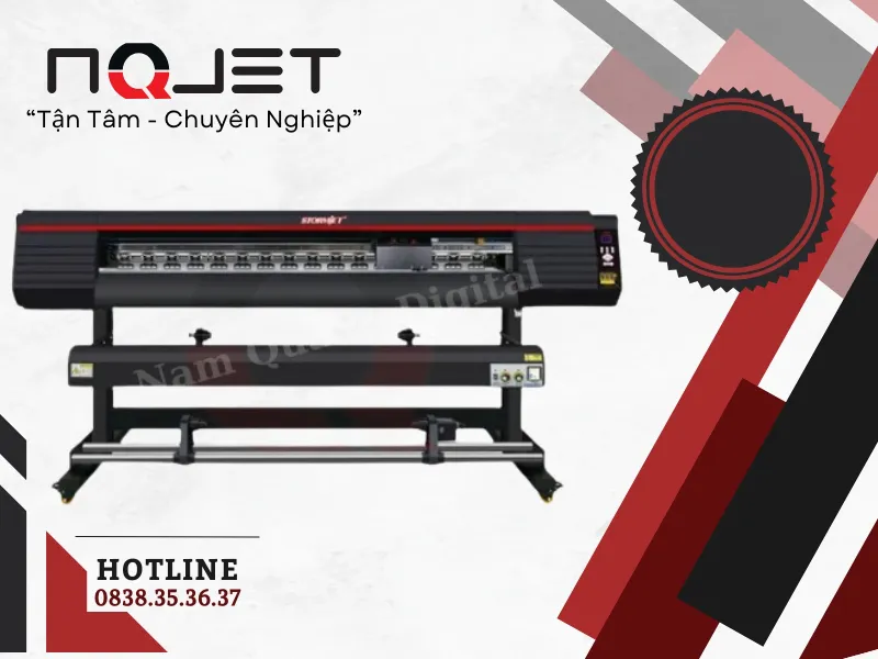 Máy In Decal Stormjet 1 Đầu i3200 khổ 1m6
