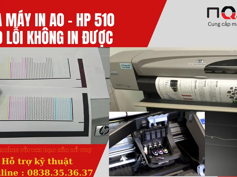 Sửa máy in HP Designjet 510