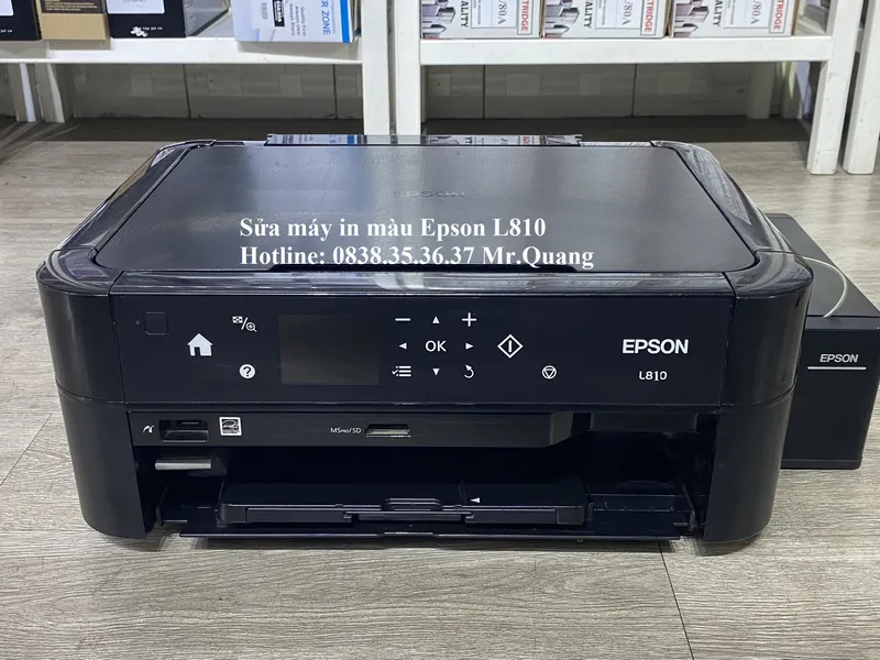 Sửa máy in Epson L810/l805/L850 uy tín - bảo hành 3 tháng