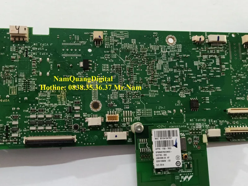Bo cổng usb hp designjet T520 formatter board