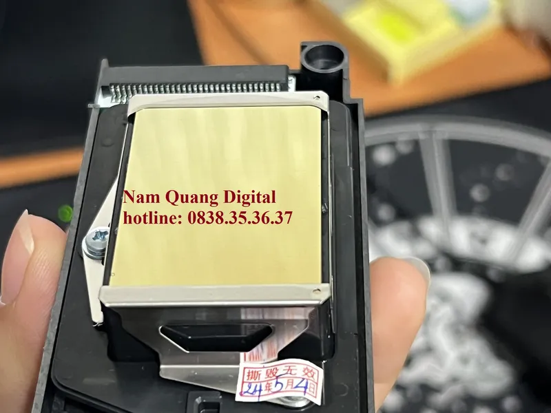 Thay đầu phun dx5 /dx6 chính hãng đế vàng