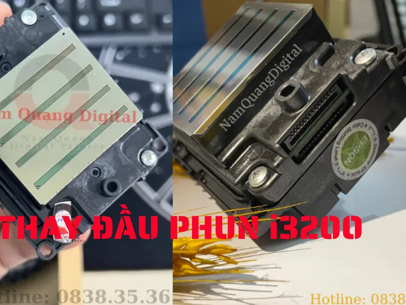 Dịch vụ thay đầu phun i3200 E1/ i3200 A1/ i3200 U1
