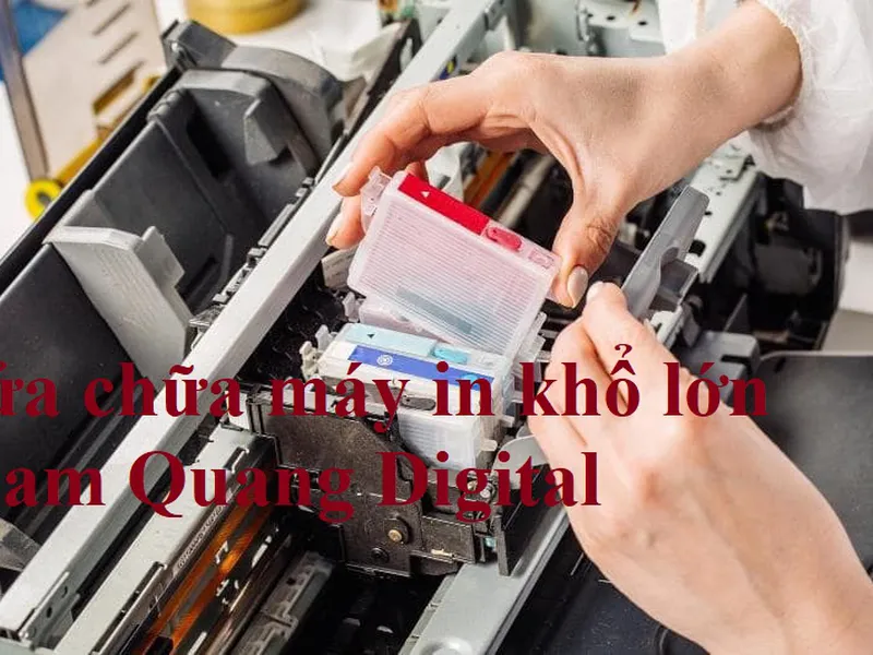 Sửa máy in bạt-decal khổ lớn tận nơi tại quận 3 HCM