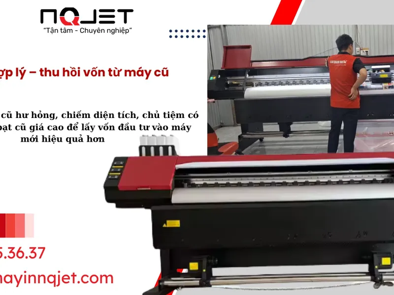 Thu Mua Máy In Bạt hiflex Cũ Giá Cao - Đổi Máy In Bạt hiflex Mới Tại TPHCM