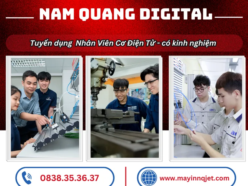 Tuyển thực tập sinh ngành cơ điện tử