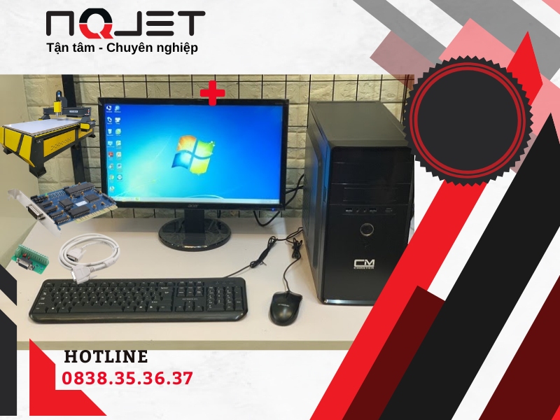 Thùng Máy Tính Có Cổng PCI - Hỗ Trợ Card V5 V8 Chạy Máy CNC Ổn Định Thùng Máy Tính Có Cổng PCI - Hỗ Trợ Card V5 V8 Chạy Máy CNC Ổn Định