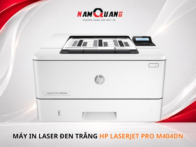 Máy in laser đen trắng HP LaserJet Pro M404dn