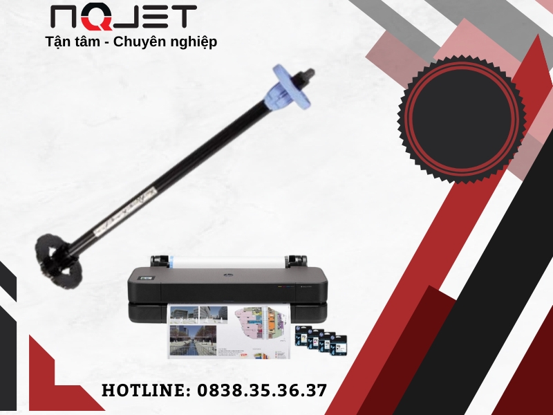 Trục cuốn giấy máy in khổ lớn HP DesignJet T250 khổ A1 Trục cuốn giấy máy in khổ lớn HP DesignJet T250 khổ A1