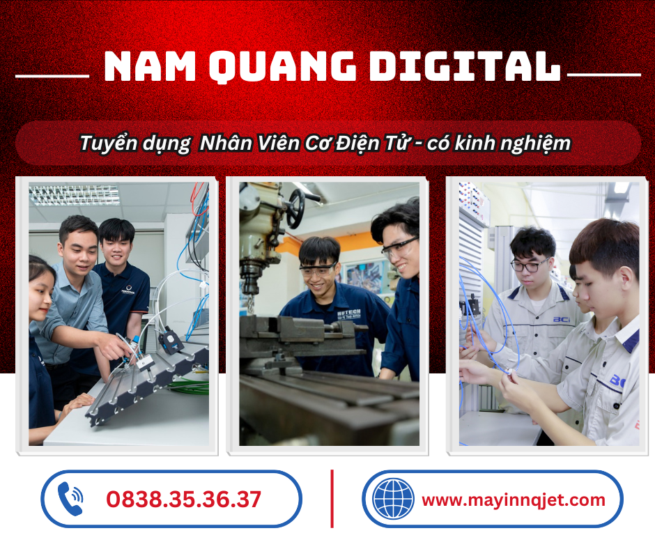 Tuyển thực tập sinh ngành cơ điện tử Tuyển thực tập sinh ngành cơ điện tử