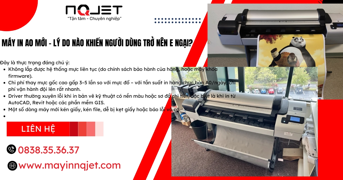 Vì Sao Máy In A0 Secondhand Được Ưa Chuộng Hơn Máy Mới Vì Sao Máy In A0 Secondhand Được Ưa Chuộng Hơn Máy Mới