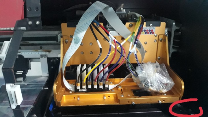 máy in phun khổ lớn bị nghẹt mực