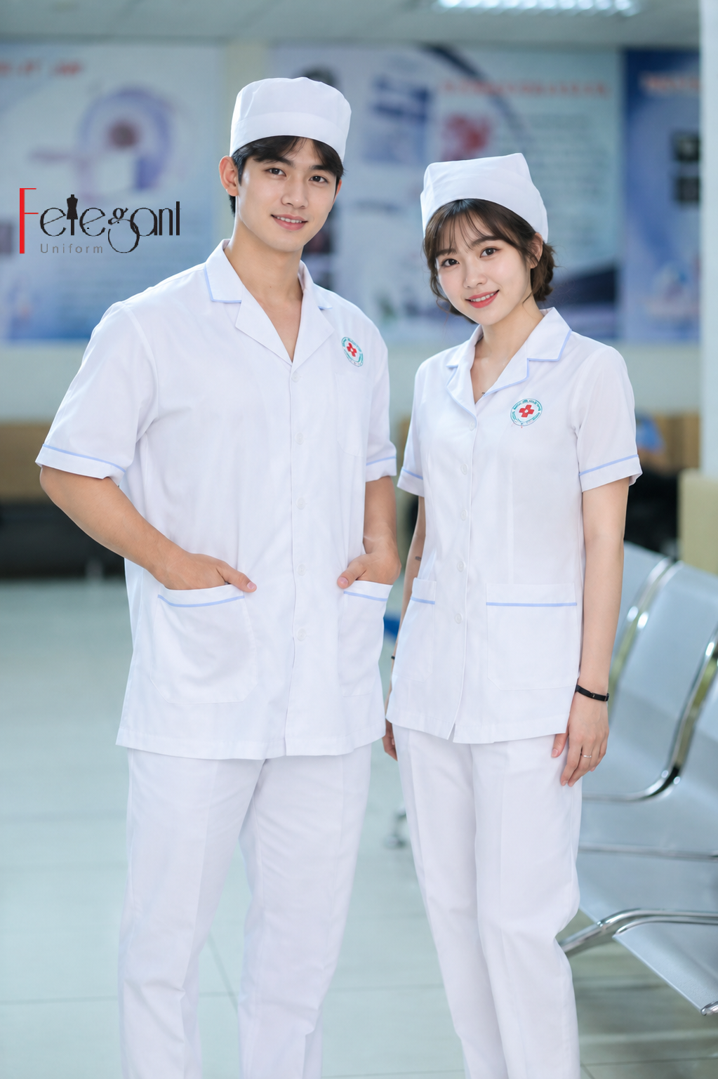 (Scrubs) Đồng phục áo quần điều dưỡng sản xuất tại Felegant (Scrubs) Đồng phục áo quần điều dưỡng sản xuất tại Felegant