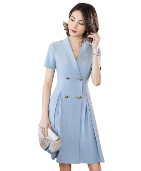 Đồng phục công sở đầm liền công tước Đồng phục công sở đầm liền công tước