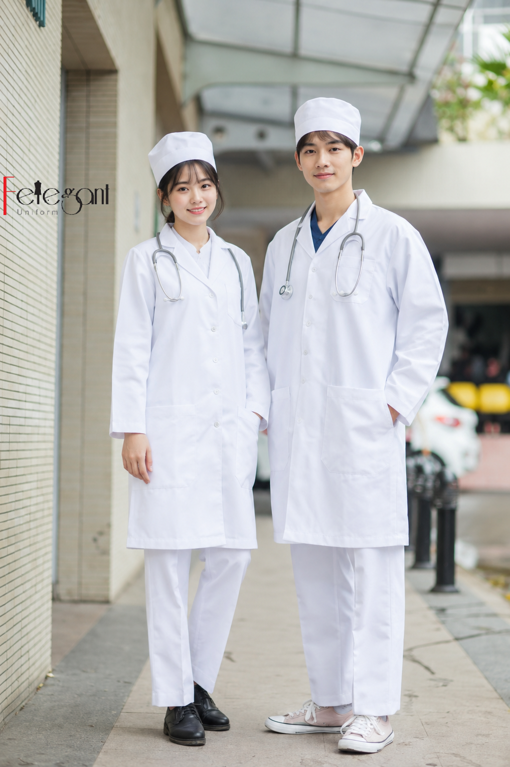 (Lab Coats) Đồng phục áo quần bác sĩ sản xuất tại Felegant (Lab Coats) Đồng phục áo quần bác sĩ sản xuất tại Felegant