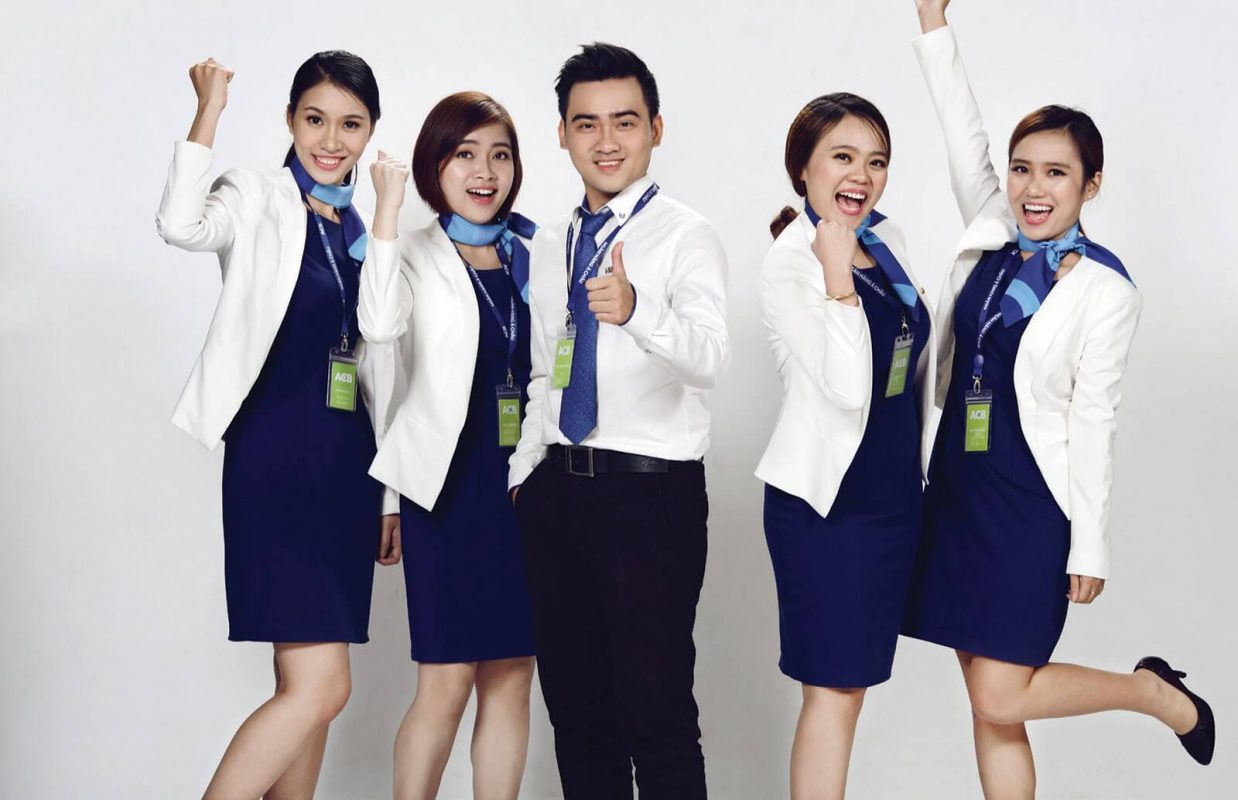 Đồng phục đầm liền nữ thanh lịch, sang trọng Đồng phục đầm liền nữ thanh lịch, sang trọng